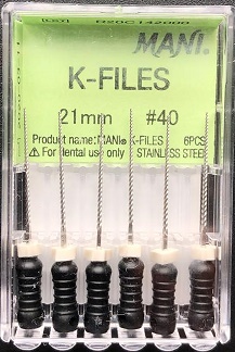 K-File 21mm #40 - Mani